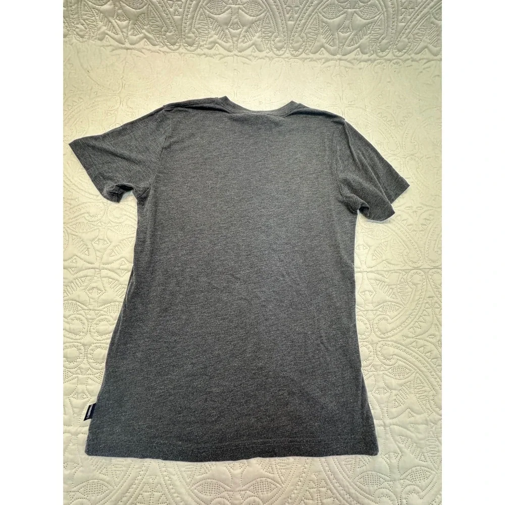 Nike Dallas Cowboys NFL Graphic T-Shirt Navy Blue Heathered Womens Medium